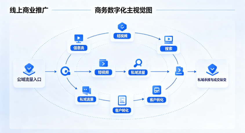 隆化县线上商业推广怎么做？全域流量闭环搭建与低成本转化实战指南